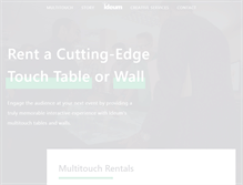 Tablet Screenshot of multitouchrentals.com